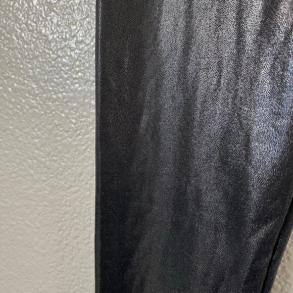 Cat & Jack wet look glitter shine leggings black - Picture 3 of 5